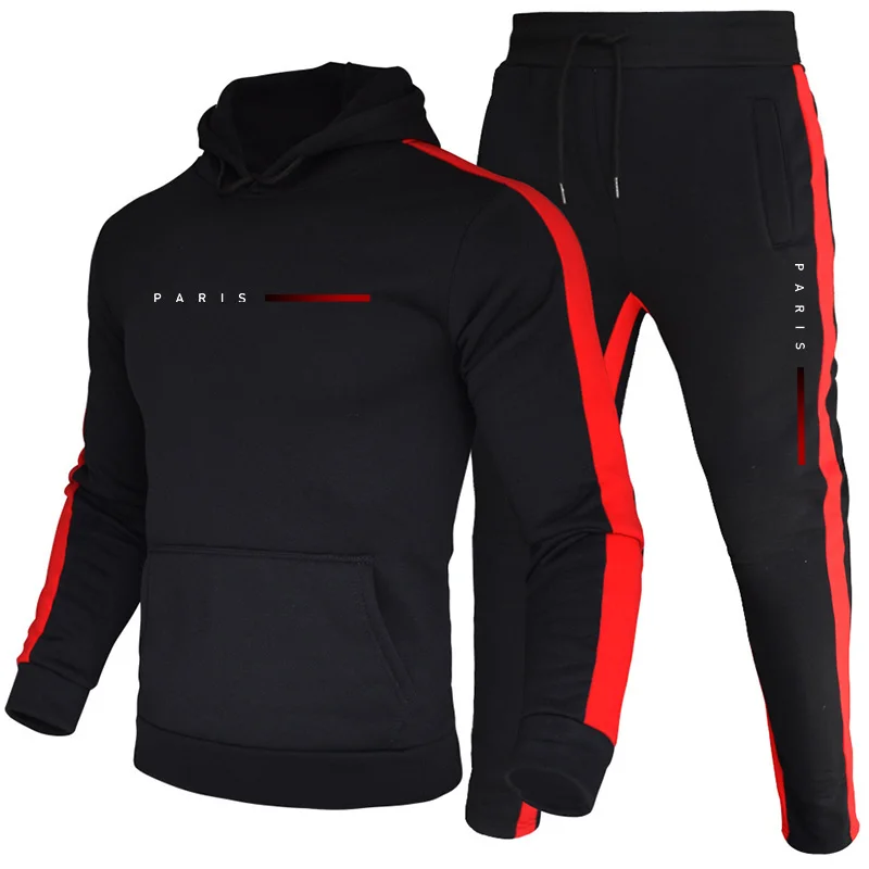 Men'S Fashion Pants - Conjunto de Moletom Masculino Paris Fashion: