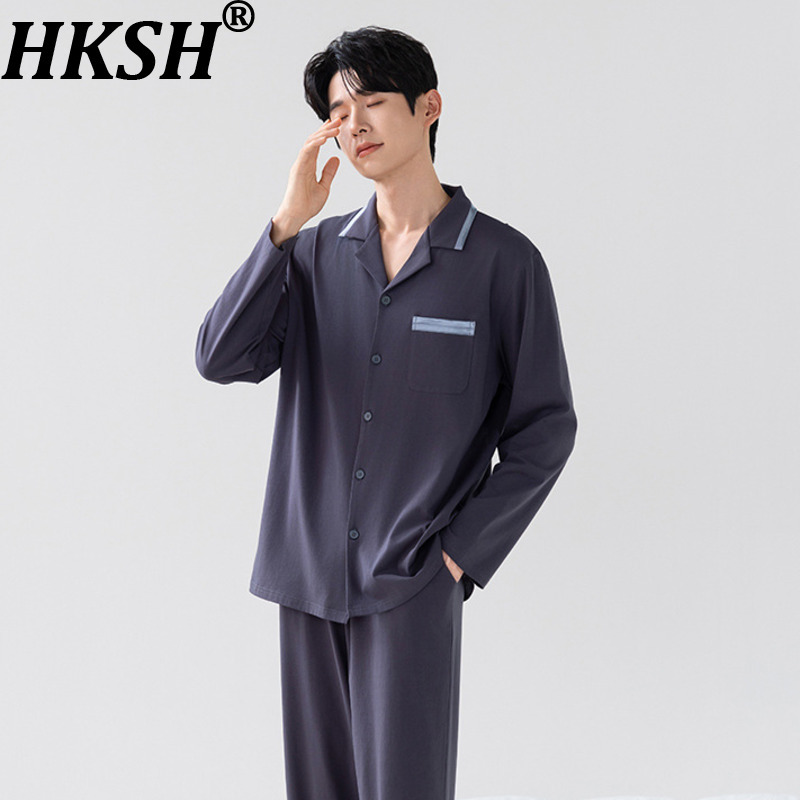 Men'S Fashion Pants - Conjunto de Camisa de Manga Longa