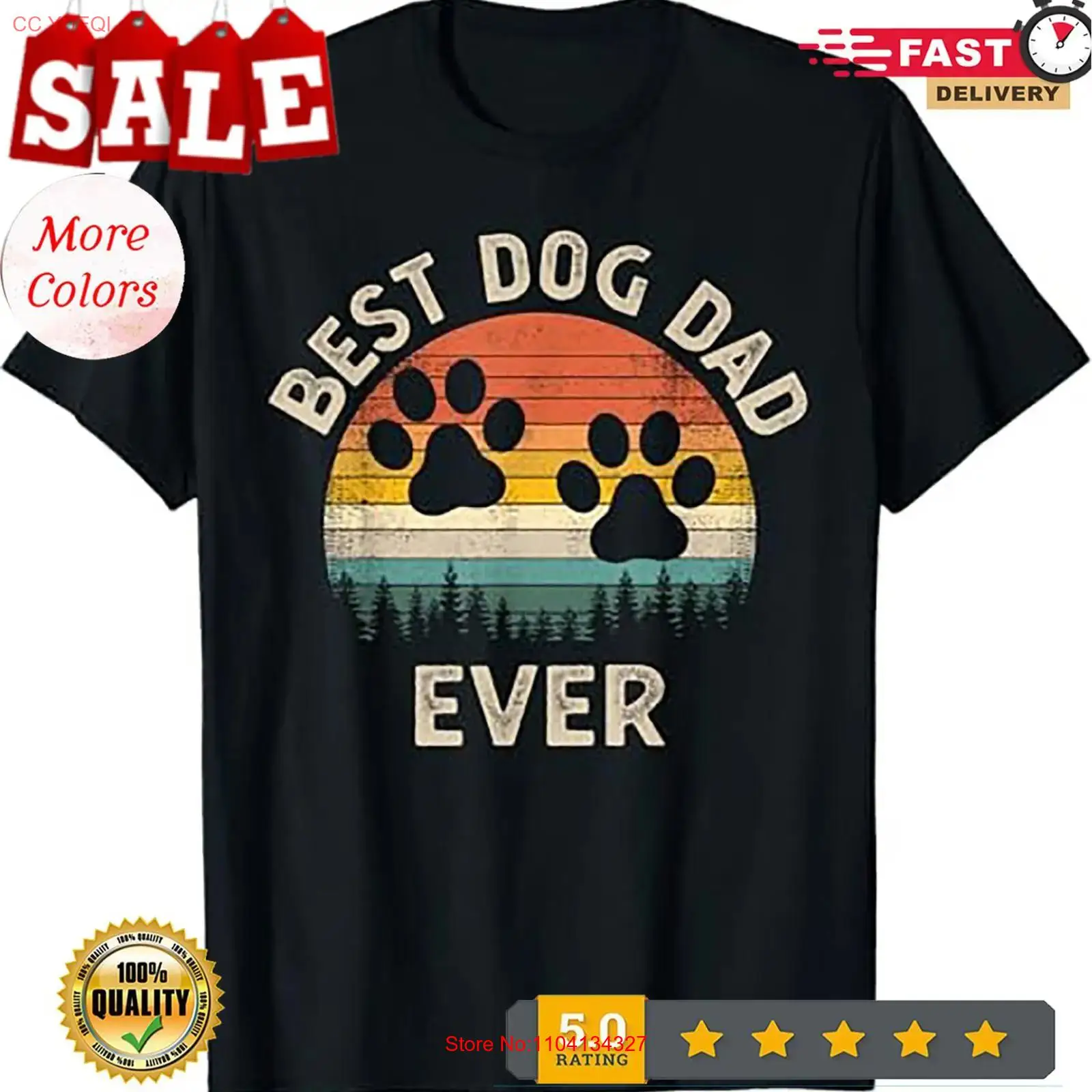 Men'S Fashion Everyday - Camiseta Vintage para o Melhor Pai