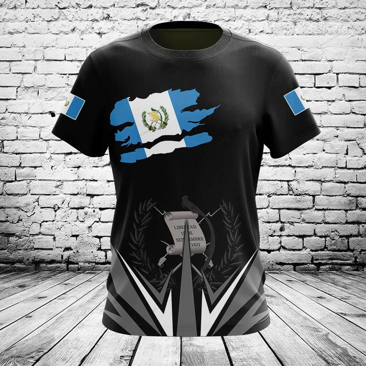 Men'S Fashion Guatemala - Camisetas Gráficas Personalizadas com a Bandeira