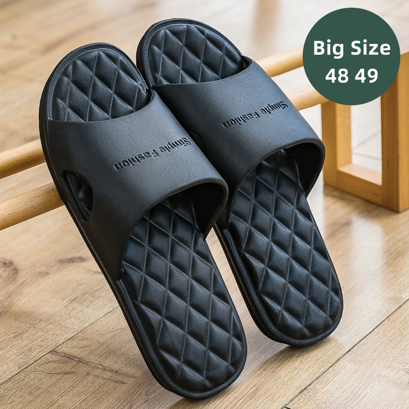 Mens Fashion Sandals - Tamanho grande 48 49 homens chinelos