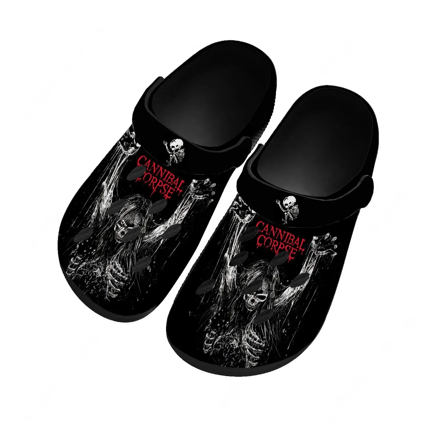 Mens Fashion Sandals - Cannibal Corpse Sandálias Unissex Antiderrapantes, Estilosas,