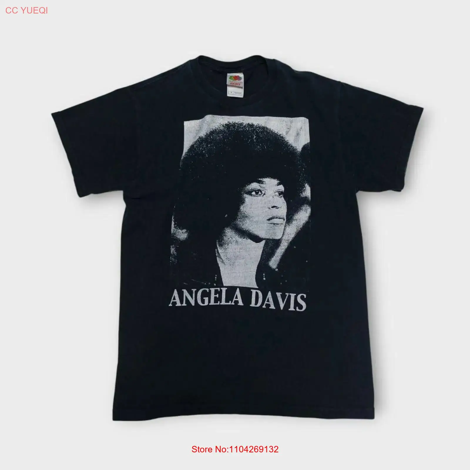 Men'S Fashion Everyday - Camiseta Rara Angela Davis dos Anos