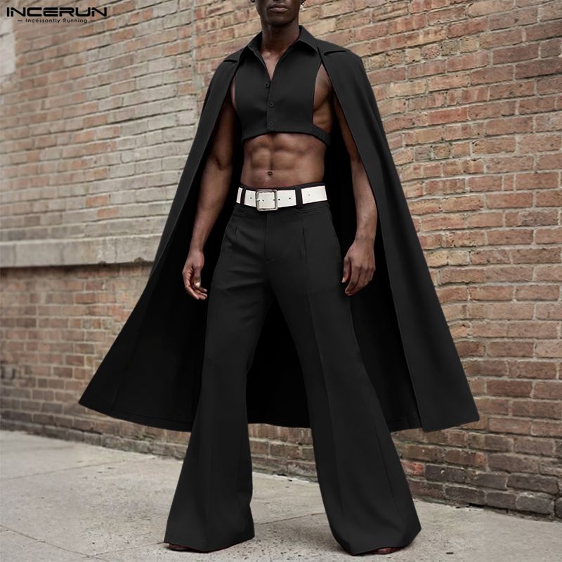 Conjuntos Masculinos INCERUN:  - Men'S Fashion Pants avaliação e preço