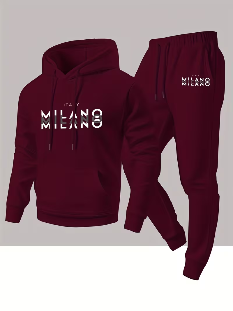 Conjunto Masculino de Moletom  - Men'S Fashion Clothing avaliação e preço