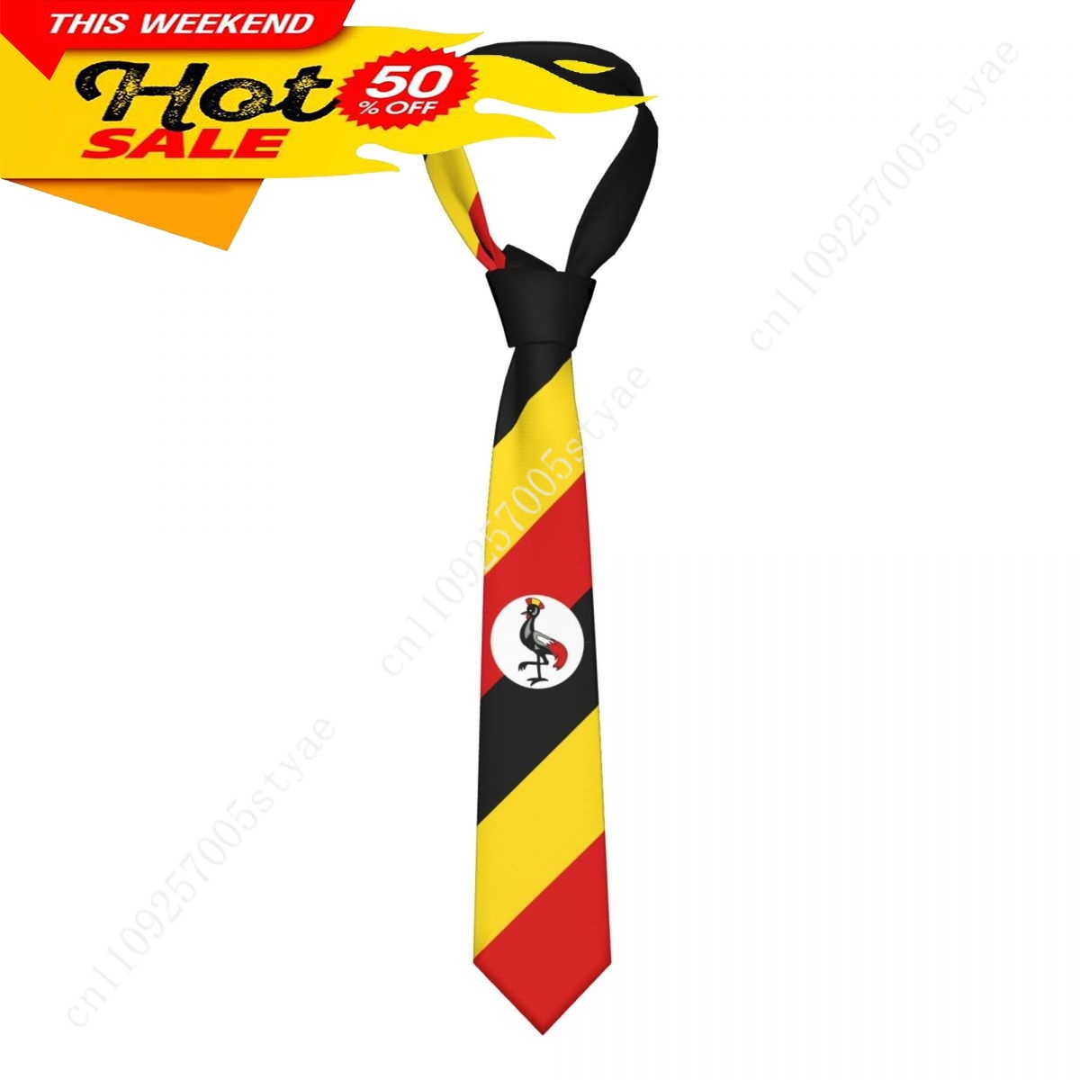 Gravata com Emblema da Bandeir - Men Fashion Uganda avaliação e preço