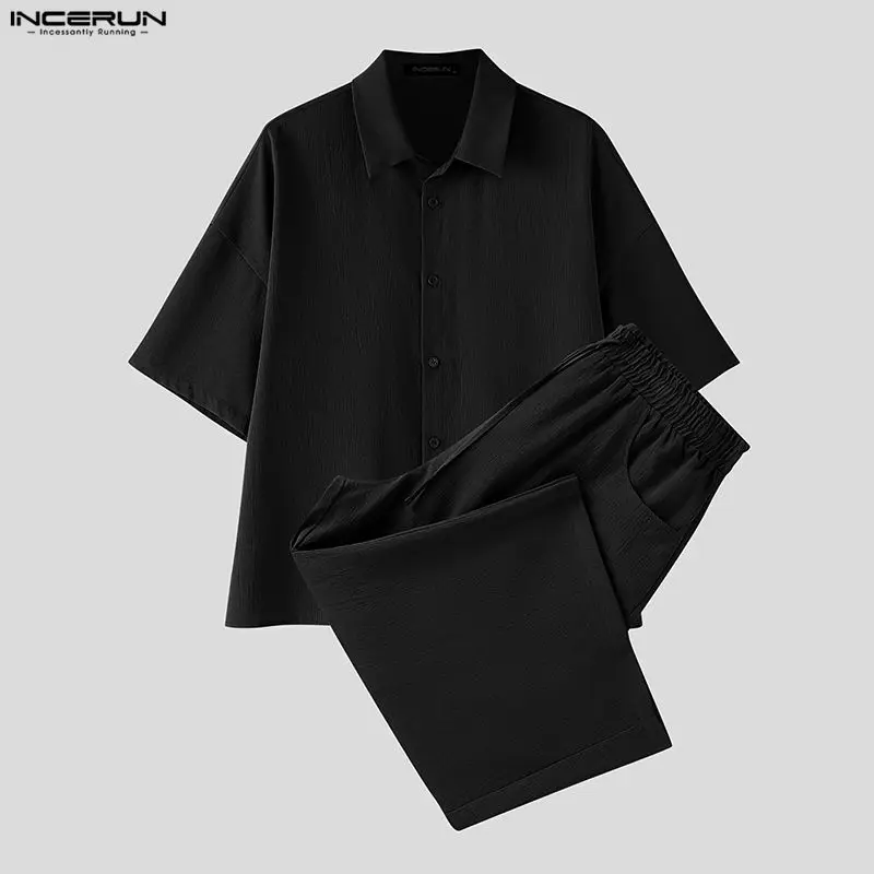 Conjuntos Masculinos INCERUN:  - Men'S Fashion Pants avaliação e preço
