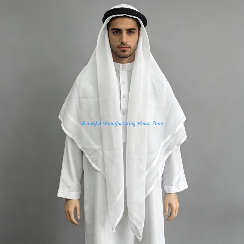E56A Voile Lenço Árabe Hijab H - Men'S Fashion Everyday avaliação e preço