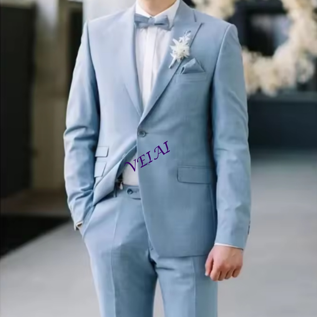Terno Slim Fit Sob Medida para - Slim Fit Blazer Men avaliação e preço