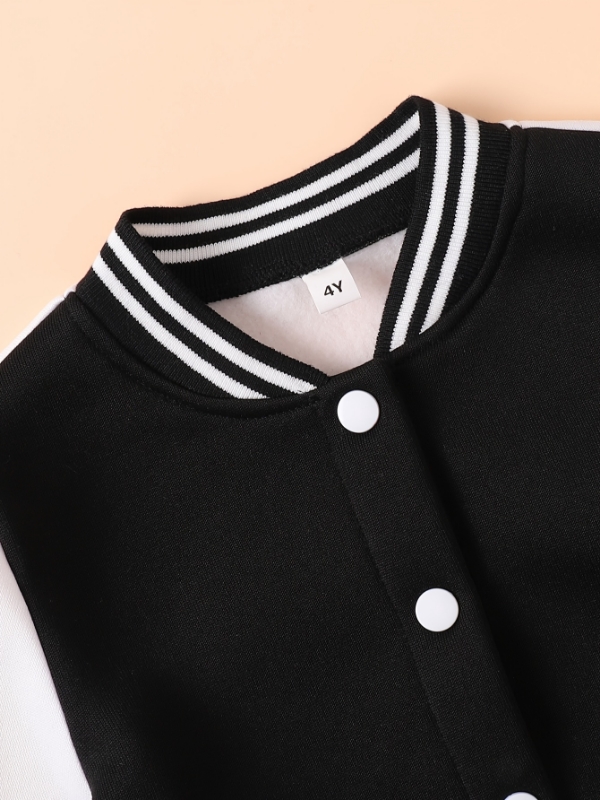 Conjunto de duas peças de jaqu - Varsity Jacket Letterman avaliação e preço