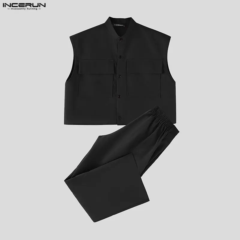 Conjuntos Masculinos INCERUN:  - Men'S Fashion Pants avaliação e preço