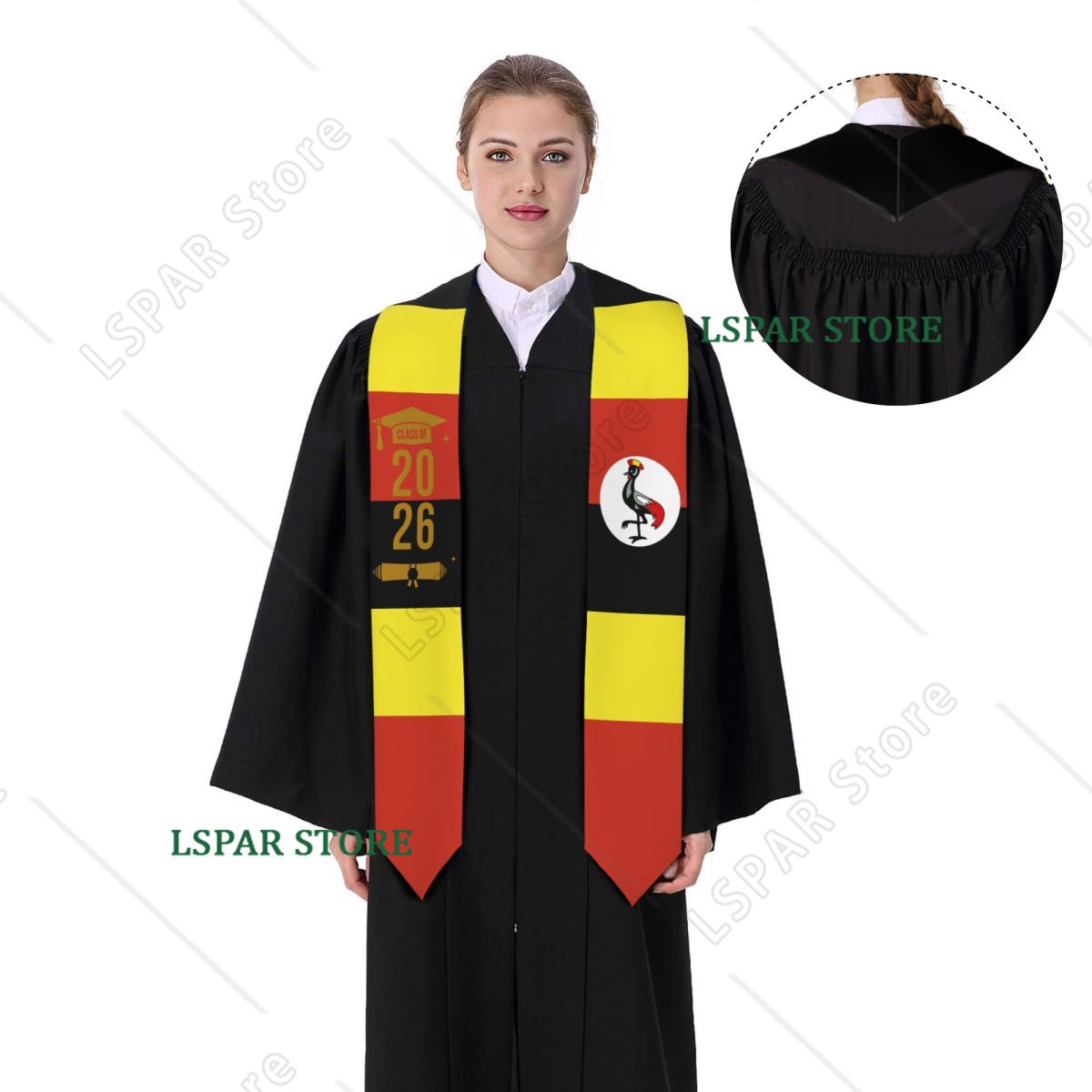 Estola de Formatura com Bandei - Men Fashion Uganda avaliação e preço