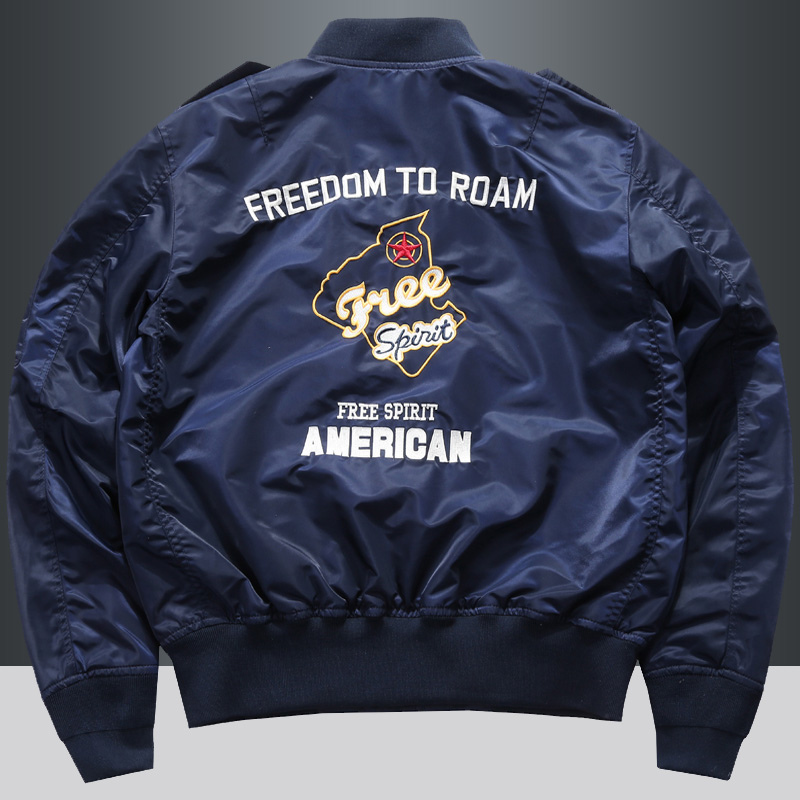 Primavera masculina tático exé - Varsity Jacket Letterman avaliação e preço