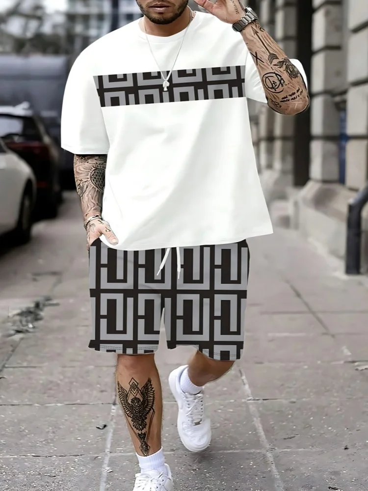 Novo Estilo de Verão: Conjunto - Men'S Fashion Clothing avaliação e preço