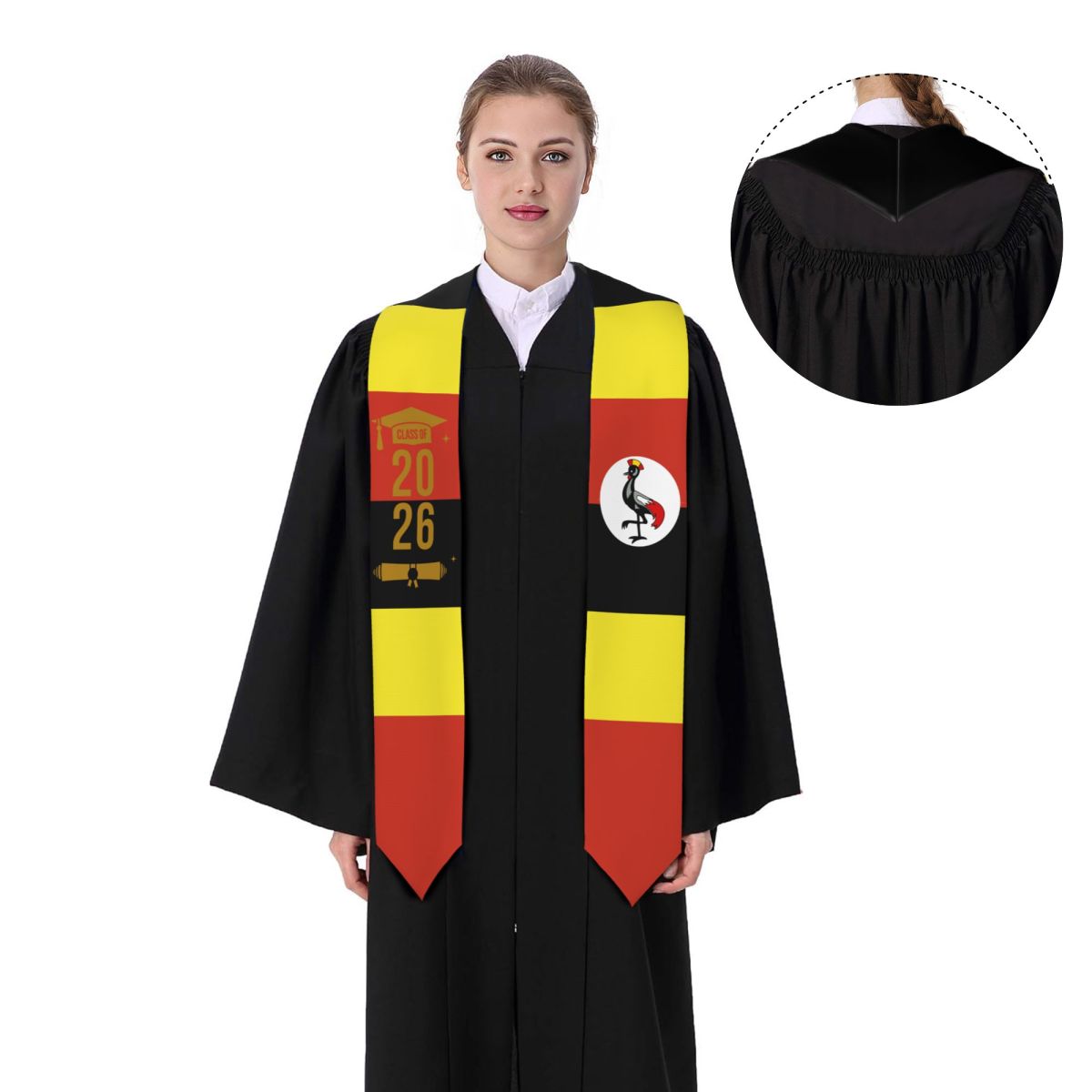 Estola de Formatura com Bandei - Men Fashion Uganda avaliação e preço