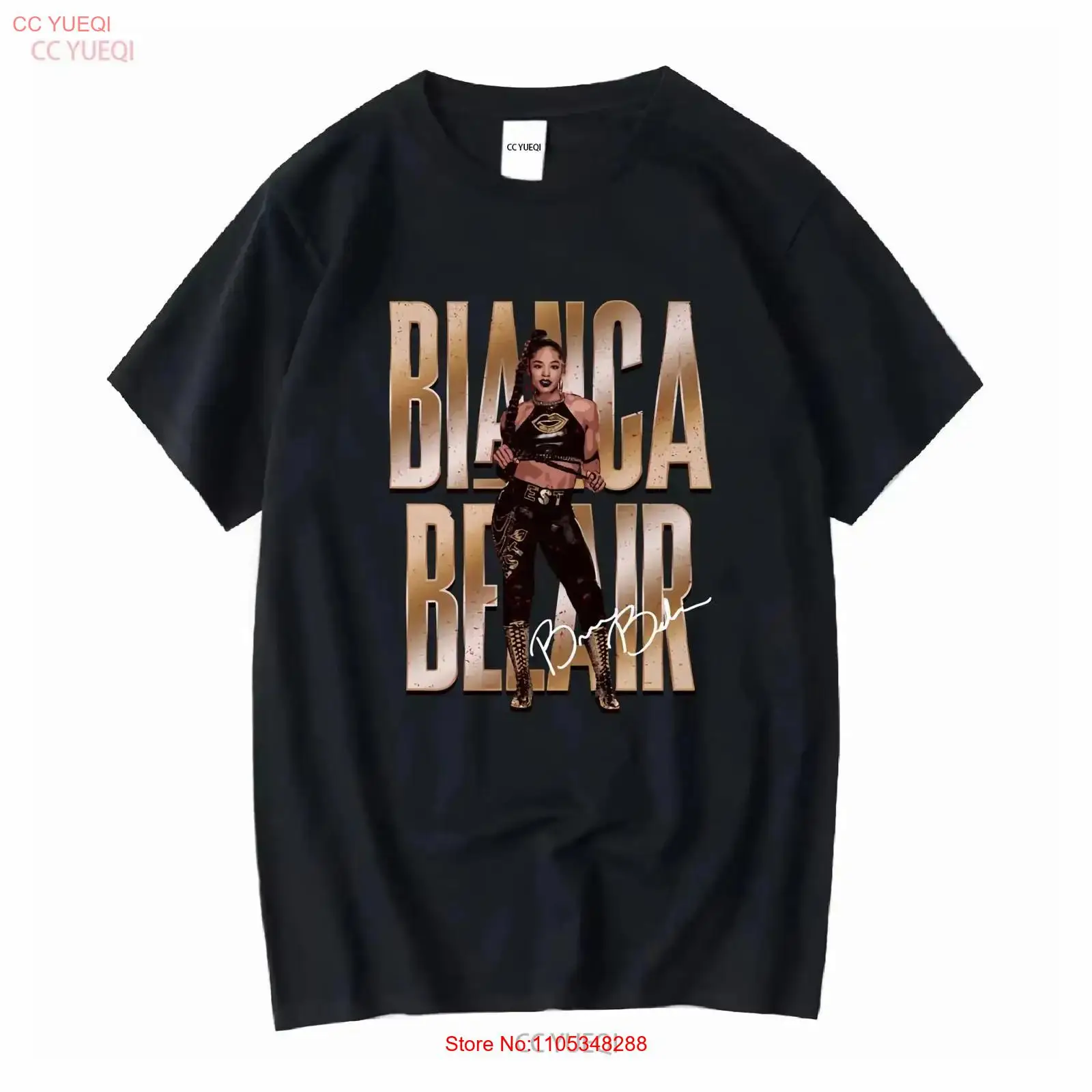 Camiseta Bianca Belair com Pos - Men'S Fashion Everyday avaliação e preço
