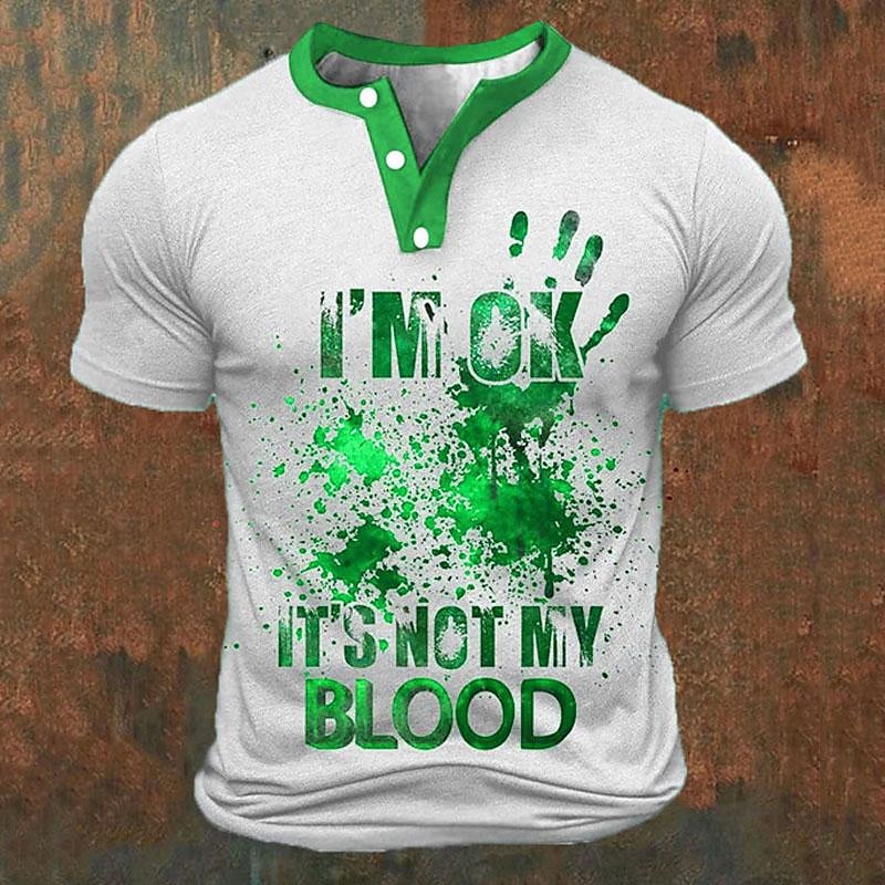 Camisetas Henley Masculinas co - Men'S Fashion Clothing avaliação e preço