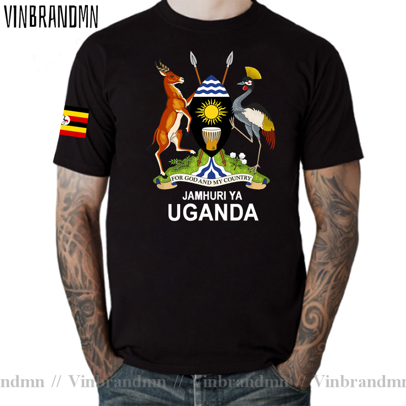 Uganda ugandan camiseta mascul - Men Fashion Uganda avaliação e preço