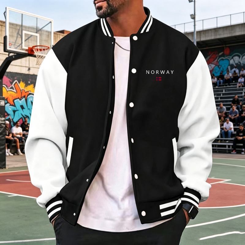 Jaqueta Varsity Masculina em V - Varsity Jacket Letterman avaliação e preço