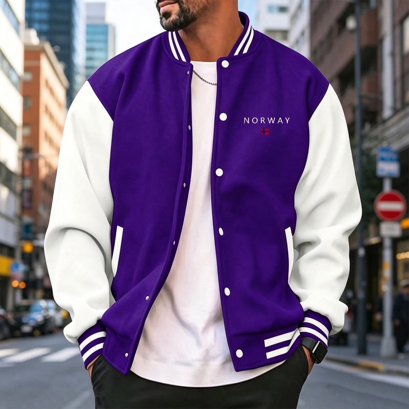 Jaqueta Varsity Masculina em V - Varsity Jacket Letterman avaliação e preço