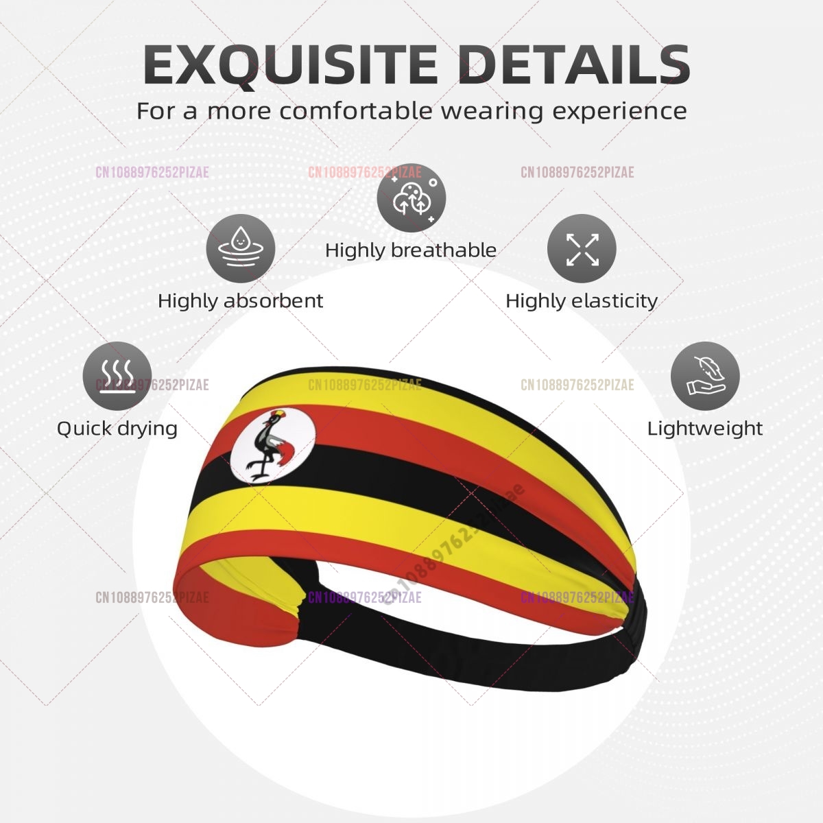 Faixas elásticas largas com ba - Men Fashion Uganda avaliação e preço
