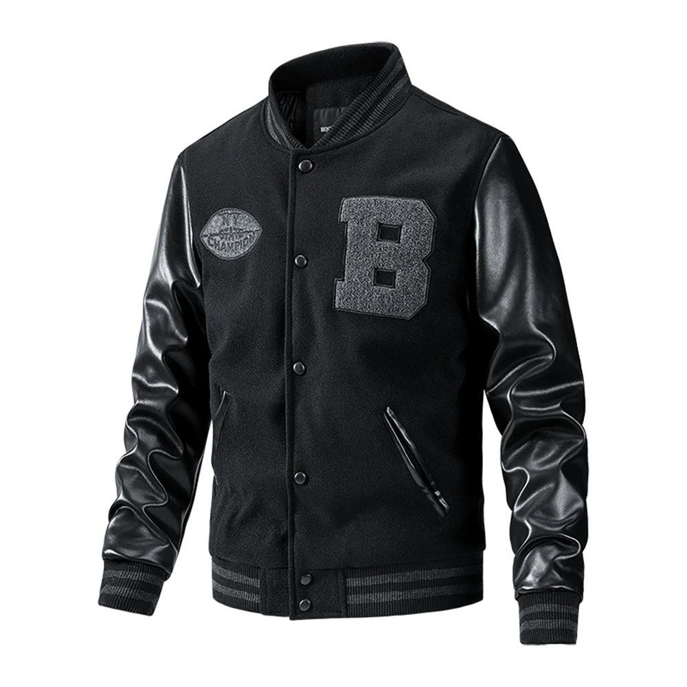 Jaqueta do time do colégio dos - Varsity Jacket Letterman avaliação e preço