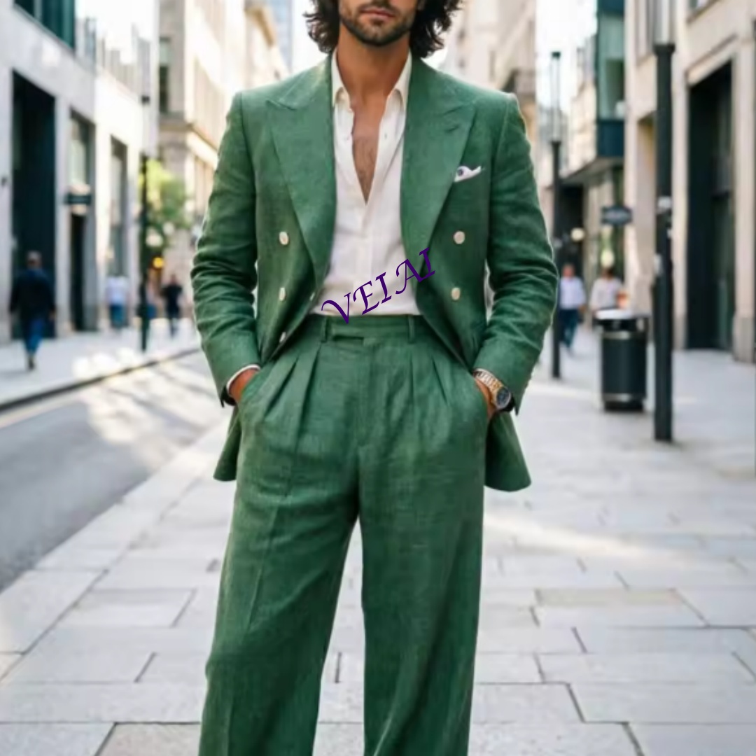 Terno de Casamento Azul Claro  - Slim Fit Blazer Men avaliação e preço