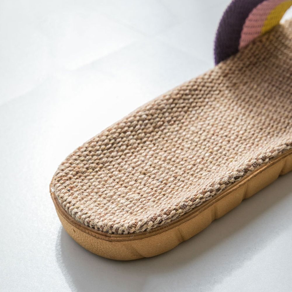 Chinelos de Linho Estilo Étnic - Mens Fashion Sandals avaliação e preço